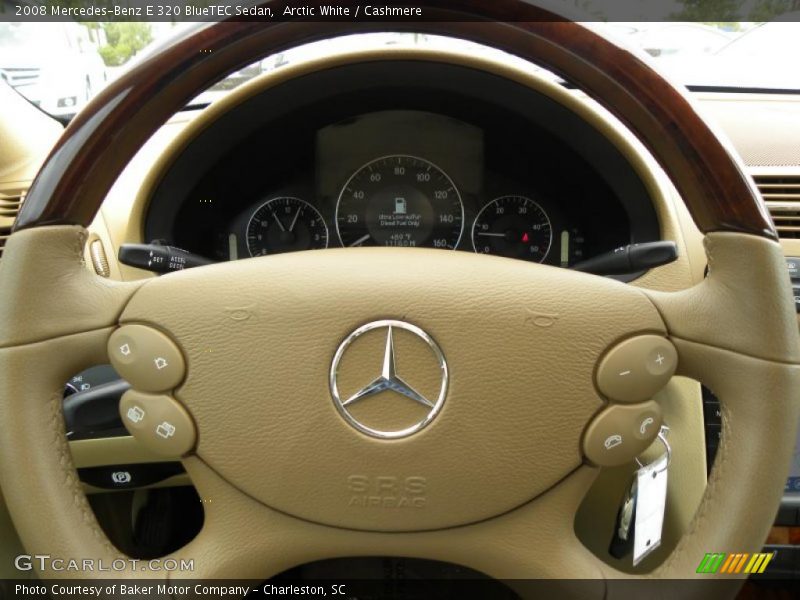 Arctic White / Cashmere 2008 Mercedes-Benz E 320 BlueTEC Sedan