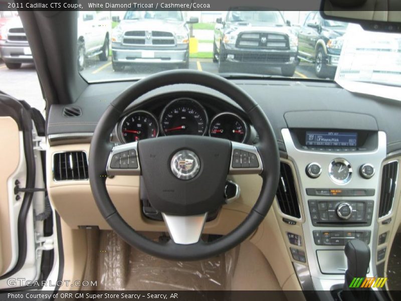 Dashboard of 2011 CTS Coupe