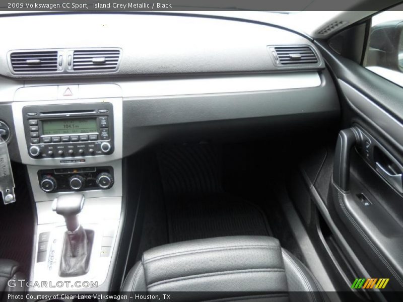 Island Grey Metallic / Black 2009 Volkswagen CC Sport