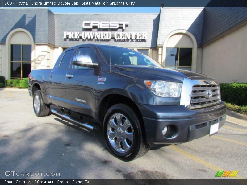 Slate Metallic / Graphite Gray 2007 Toyota Tundra Limited Double Cab