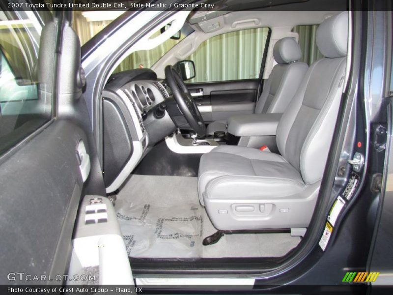 Slate Metallic / Graphite Gray 2007 Toyota Tundra Limited Double Cab