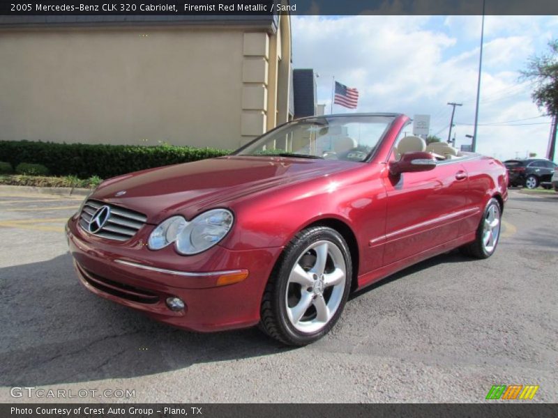 Front 3/4 View of 2005 CLK 320 Cabriolet