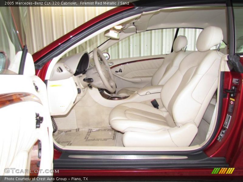  2005 CLK 320 Cabriolet Sand Interior