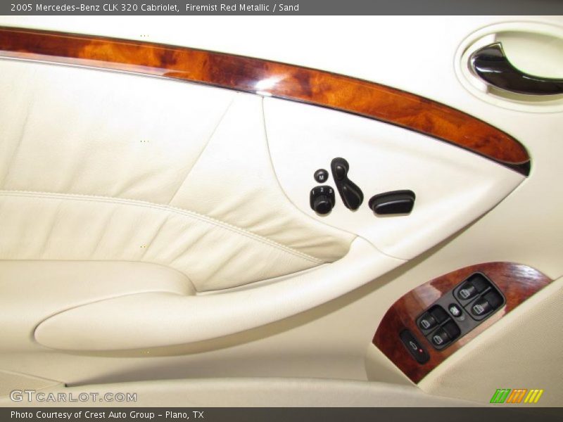Firemist Red Metallic / Sand 2005 Mercedes-Benz CLK 320 Cabriolet