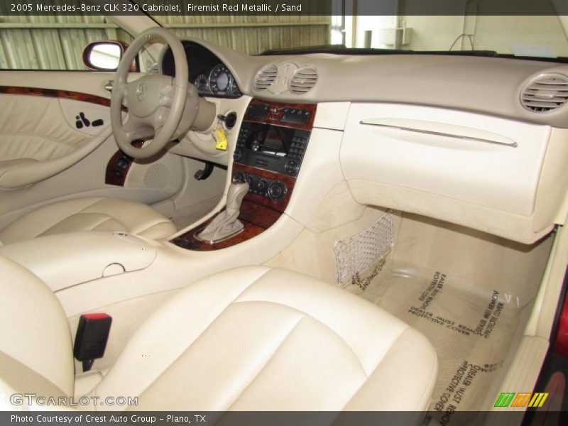  2005 CLK 320 Cabriolet Sand Interior