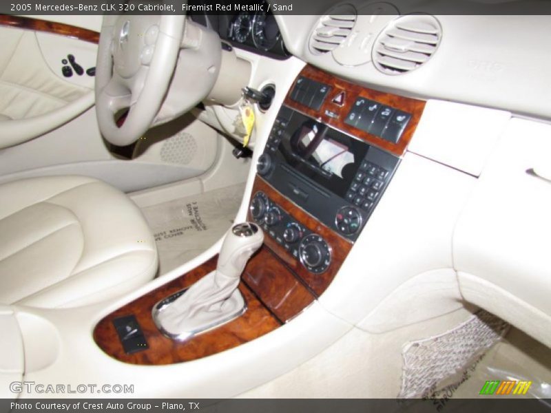 Firemist Red Metallic / Sand 2005 Mercedes-Benz CLK 320 Cabriolet
