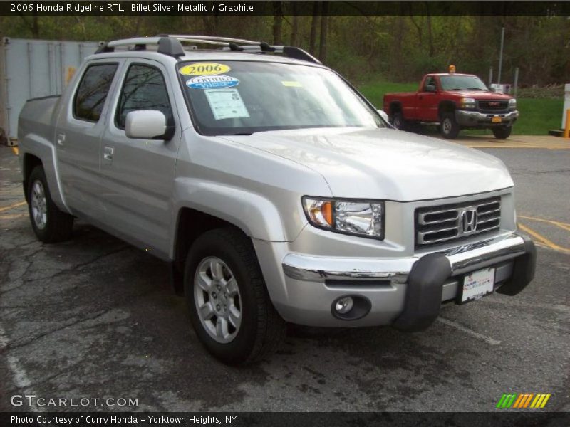 Billet Silver Metallic / Graphite 2006 Honda Ridgeline RTL