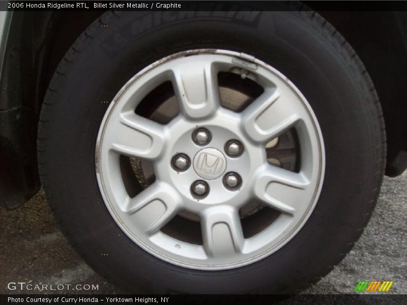 Billet Silver Metallic / Graphite 2006 Honda Ridgeline RTL
