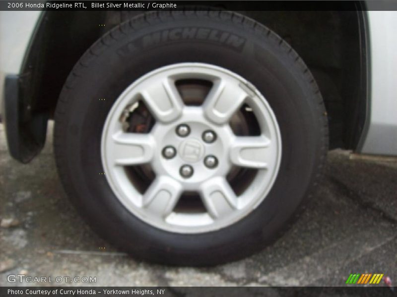 Billet Silver Metallic / Graphite 2006 Honda Ridgeline RTL