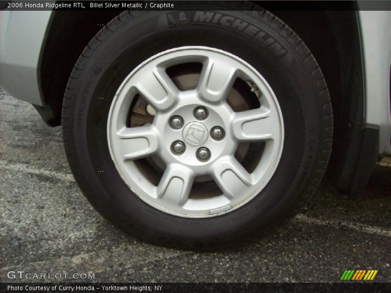 Billet Silver Metallic / Graphite 2006 Honda Ridgeline RTL