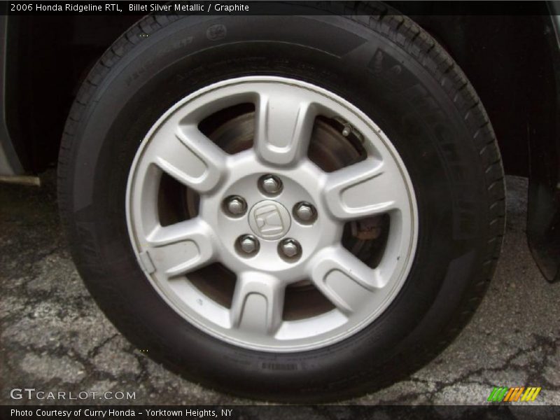 Billet Silver Metallic / Graphite 2006 Honda Ridgeline RTL