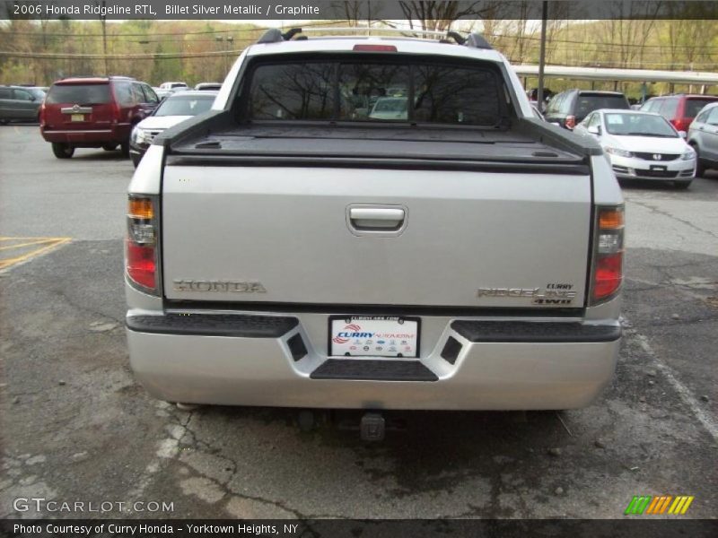 Billet Silver Metallic / Graphite 2006 Honda Ridgeline RTL