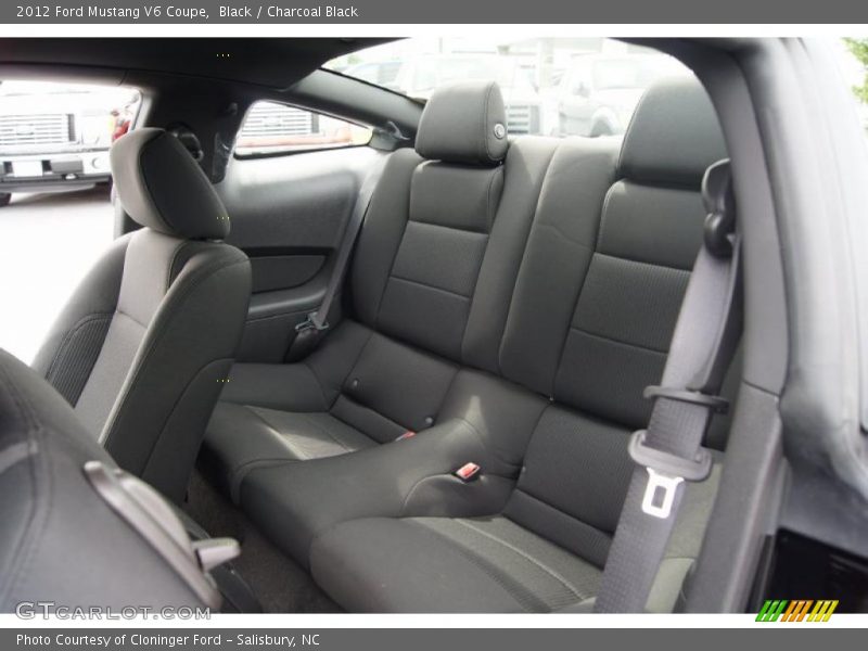  2012 Mustang V6 Coupe Charcoal Black Interior