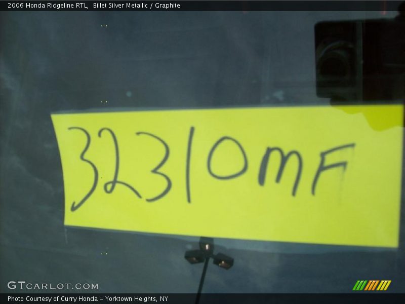 Billet Silver Metallic / Graphite 2006 Honda Ridgeline RTL