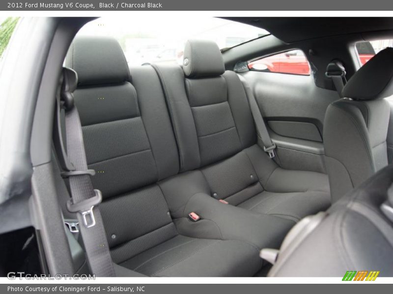  2012 Mustang V6 Coupe Charcoal Black Interior