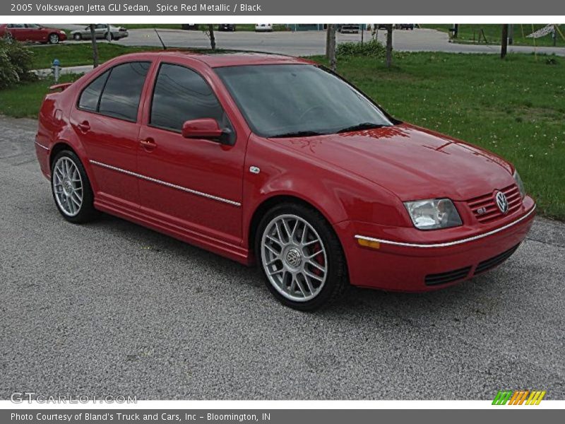 Spice Red Metallic / Black 2005 Volkswagen Jetta GLI Sedan