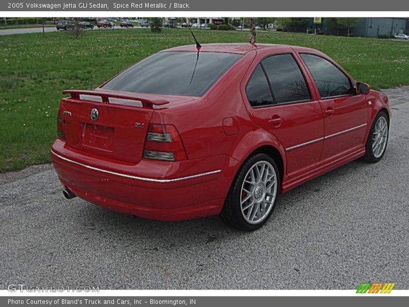 Spice Red Metallic / Black 2005 Volkswagen Jetta GLI Sedan