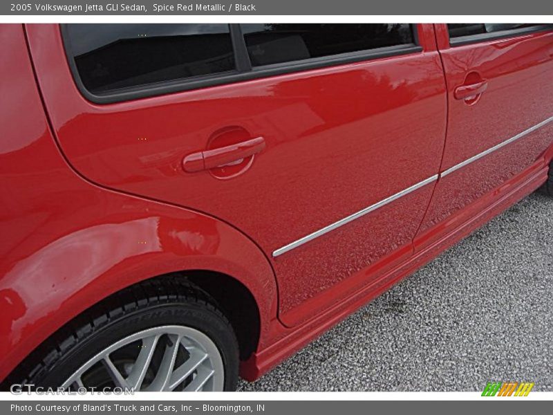 Spice Red Metallic / Black 2005 Volkswagen Jetta GLI Sedan