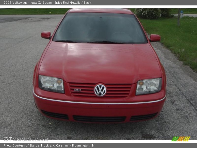Spice Red Metallic / Black 2005 Volkswagen Jetta GLI Sedan