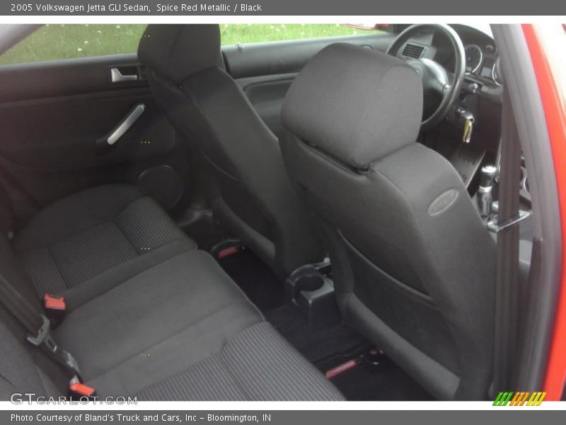 Spice Red Metallic / Black 2005 Volkswagen Jetta GLI Sedan