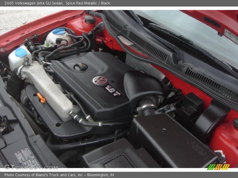 Spice Red Metallic / Black 2005 Volkswagen Jetta GLI Sedan