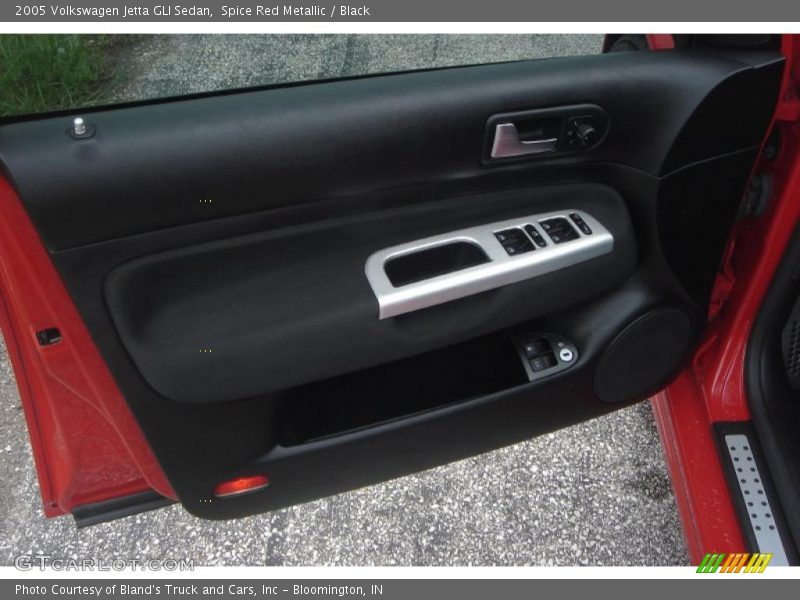Spice Red Metallic / Black 2005 Volkswagen Jetta GLI Sedan