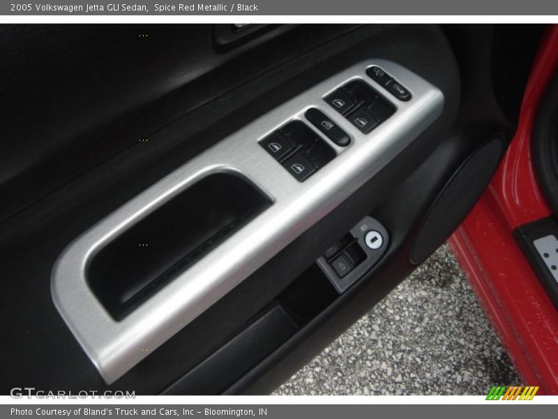Spice Red Metallic / Black 2005 Volkswagen Jetta GLI Sedan