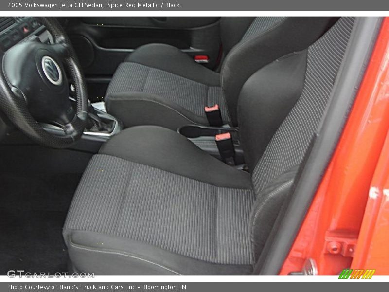 Spice Red Metallic / Black 2005 Volkswagen Jetta GLI Sedan