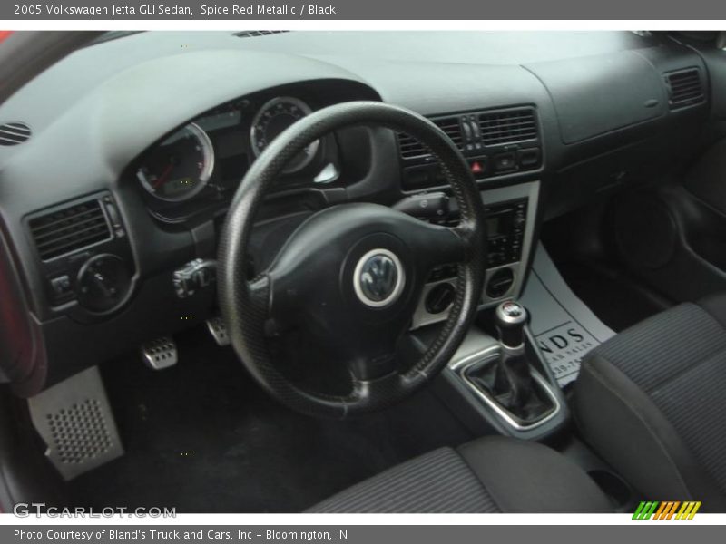 Spice Red Metallic / Black 2005 Volkswagen Jetta GLI Sedan