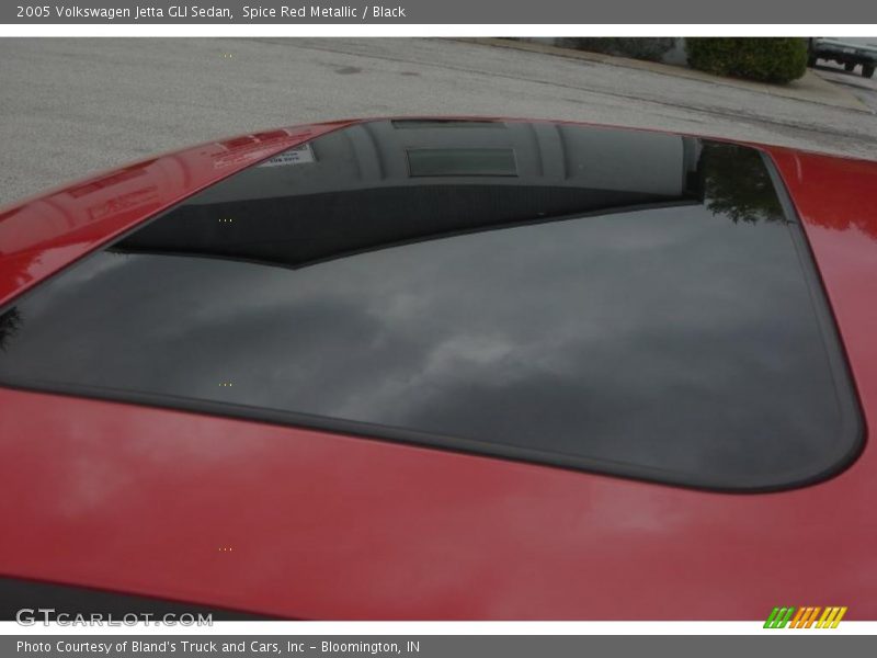 Spice Red Metallic / Black 2005 Volkswagen Jetta GLI Sedan