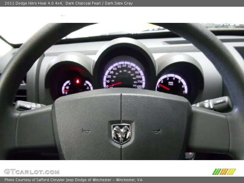 Dark Charcoal Pearl / Dark Slate Gray 2011 Dodge Nitro Heat 4.0 4x4