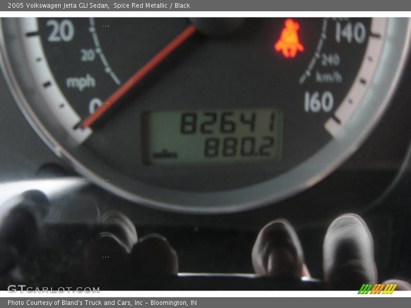 Spice Red Metallic / Black 2005 Volkswagen Jetta GLI Sedan