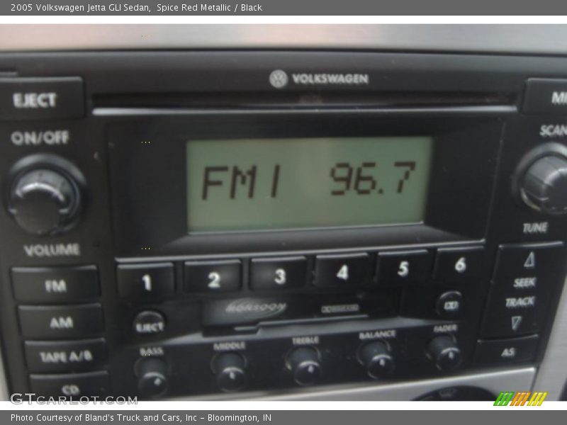 Spice Red Metallic / Black 2005 Volkswagen Jetta GLI Sedan