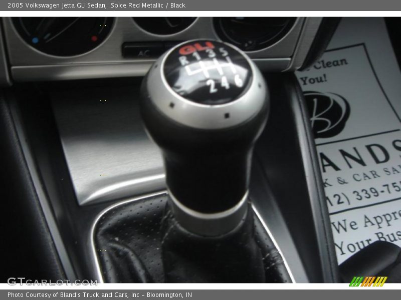 Spice Red Metallic / Black 2005 Volkswagen Jetta GLI Sedan