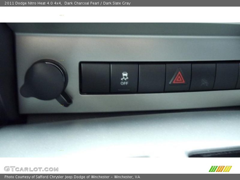 Dark Charcoal Pearl / Dark Slate Gray 2011 Dodge Nitro Heat 4.0 4x4