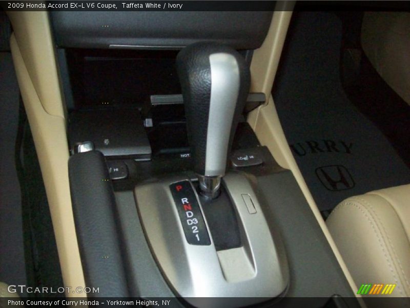 Taffeta White / Ivory 2009 Honda Accord EX-L V6 Coupe