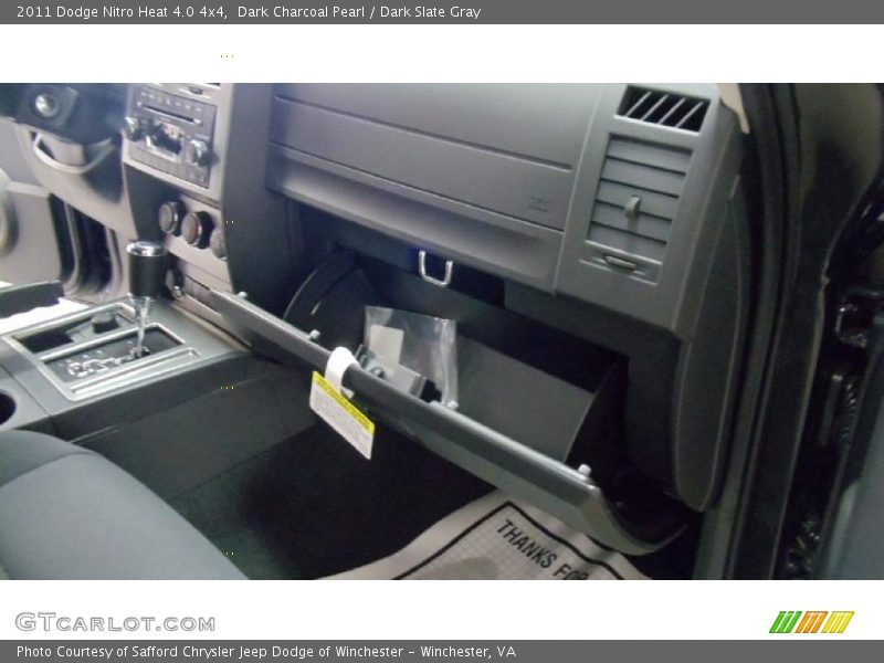 Dark Charcoal Pearl / Dark Slate Gray 2011 Dodge Nitro Heat 4.0 4x4
