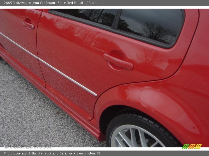 Spice Red Metallic / Black 2005 Volkswagen Jetta GLI Sedan