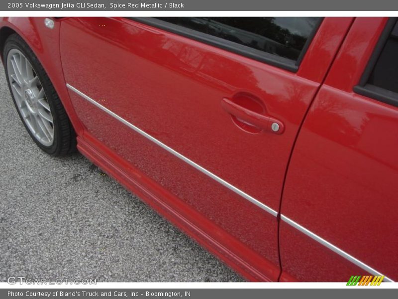 Spice Red Metallic / Black 2005 Volkswagen Jetta GLI Sedan