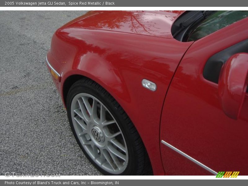 Spice Red Metallic / Black 2005 Volkswagen Jetta GLI Sedan