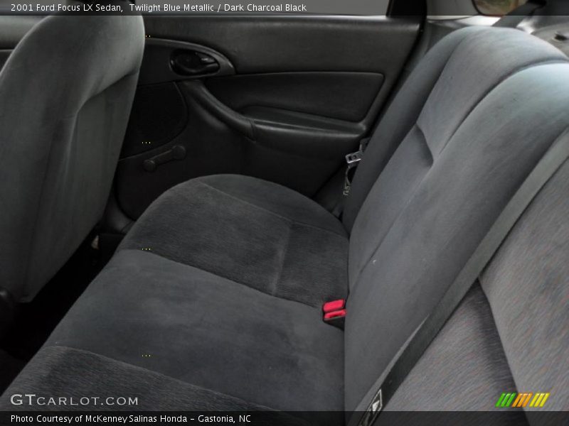 Twilight Blue Metallic / Dark Charcoal Black 2001 Ford Focus LX Sedan
