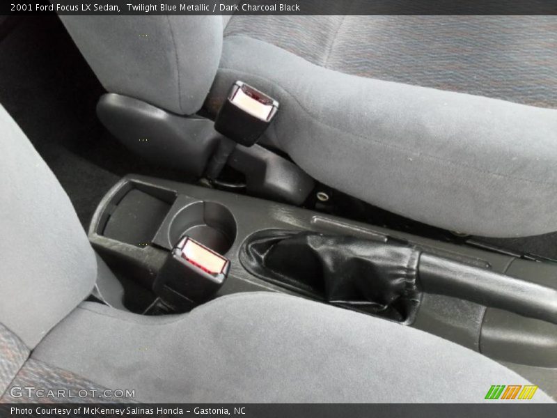 Twilight Blue Metallic / Dark Charcoal Black 2001 Ford Focus LX Sedan