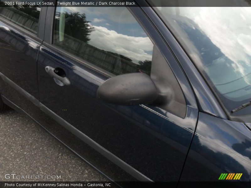 Twilight Blue Metallic / Dark Charcoal Black 2001 Ford Focus LX Sedan
