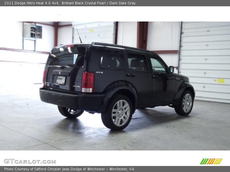 Brilliant Black Crystal Pearl / Dark Slate Gray 2011 Dodge Nitro Heat 4.0 4x4