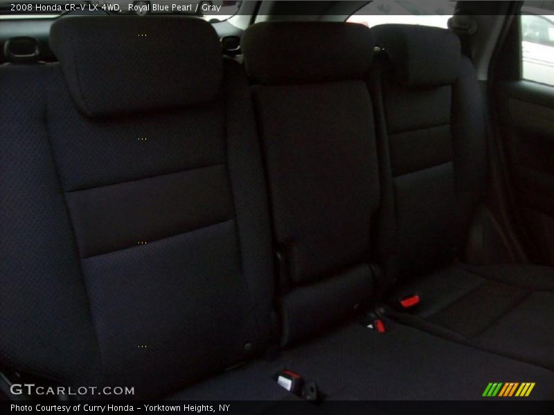 Royal Blue Pearl / Gray 2008 Honda CR-V LX 4WD