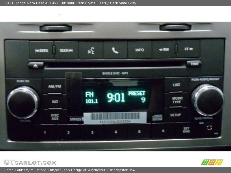 Controls of 2011 Nitro Heat 4.0 4x4