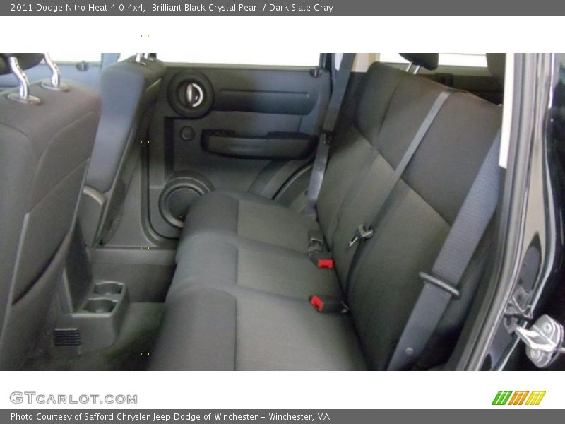 Brilliant Black Crystal Pearl / Dark Slate Gray 2011 Dodge Nitro Heat 4.0 4x4