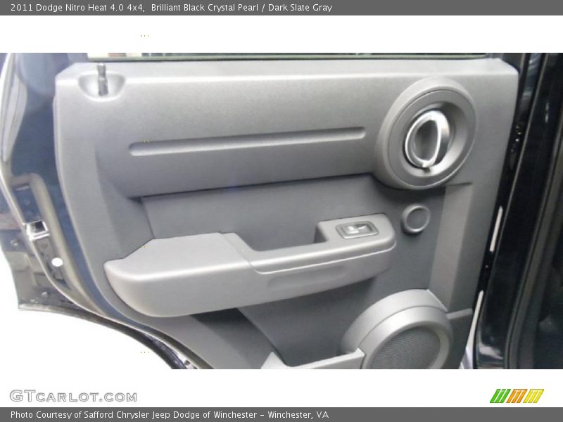 Brilliant Black Crystal Pearl / Dark Slate Gray 2011 Dodge Nitro Heat 4.0 4x4