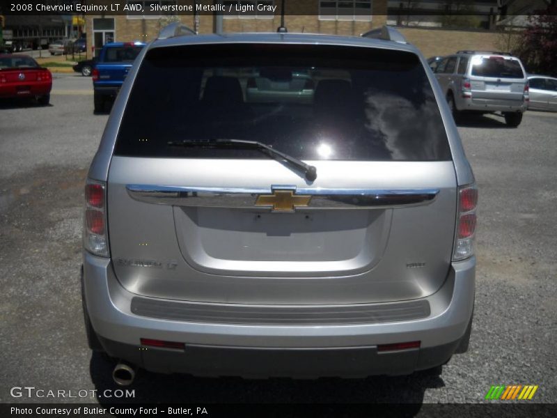 Silverstone Metallic / Light Gray 2008 Chevrolet Equinox LT AWD