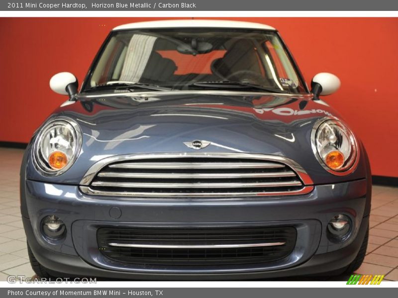 Horizon Blue Metallic / Carbon Black 2011 Mini Cooper Hardtop